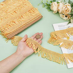 Garniture de franges en corde torsadée en polyester&nbsp;DIY-WH0578-94B
