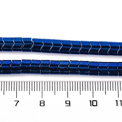 Fili di perline di ematite sintetica non magnetica elettrolitica&nbsp;G-Q174-01E