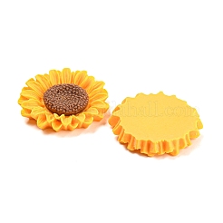 Cabochon a fiore in resina opaca&nbsp;RESI-H151-05B