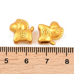 Messing europäischen Perlen&nbsp;KK-A292-06MG