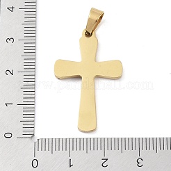 Pendentifs en strass émaillés en acier inoxydable 304 avec placage ionique (IP)&nbsp;STAS-Q325-05C-G