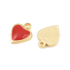 Pendentifs d'émail en laiton &nbsp;KK-CBABBCE-02G-02