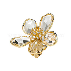 Bagues manchette en alliage et strass/quartz synthétique&nbsp;FS-WGD97BC-03
