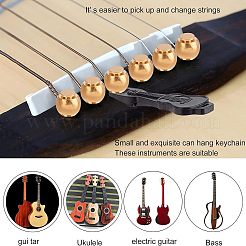 Set di plettri per chitarra in plastica ABS e perni per corde per chitarra&nbsp;AJEW-FG0001-82