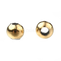 Runde PVD-Vakuumbeschichtung 304 Edelstahlperlen&nbsp;X-STAS-F105-03-4mm