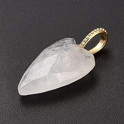 Naturquarz Kristall Anhänger&nbsp;G-C290-01F