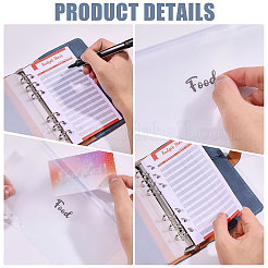 A6 PU-Leder-Notizbücher&nbsp;AJEW-WH0696-618