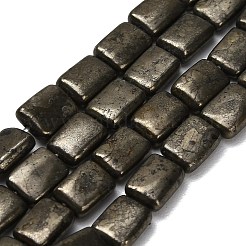 Stränge aus natürlichen Goldpyritperlen&nbsp;G-F833-H01-01