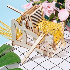 Kits de métier à tisser en bois bricolage&nbsp;DIY-WH0157-27