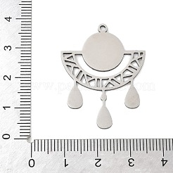 201 Edelstahlanhänger&nbsp;STAS-S174-22P