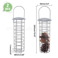 Eisen Vogel hängen Feeder&nbsp;AJEW-GA0001-76