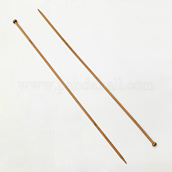 Бамбуковые одиночные вязальные спицы, Перу, 400x8x3 мм, 2 шт / мешок