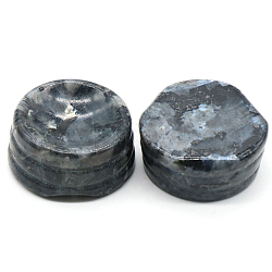Ständerhalter aus natürlichem Labradorit für Kristall, Kristallkugelständer, 2.7x1.2 cm
