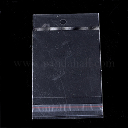 Sacchetti di OPP cellofan, rettangolo, chiaro, 12x7 centimetro, spessore unilaterale: 0.045mm, misura interna: 7x7 cm