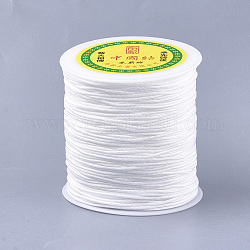 Filo nylon, bianco, 1.5mm, circa 120.29 iarde (110 m)/rotolo