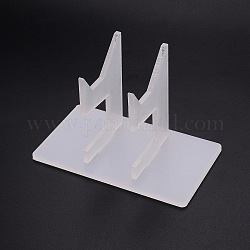 Acrylic Game Pad Holder Kits, White, 90x160x105mm