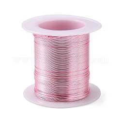 Круглый медный провод, для изготовления ювелирных изделий, розовое золото , 22 датчик, 0.6 мм, около 50 м / рулон