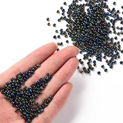 8/0 perles de rocaille en verre&nbsp;SEED-A009-3mm-605-1