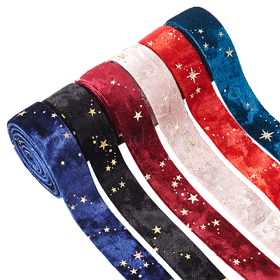 Flags Ribbon 25mm - Red White Blue