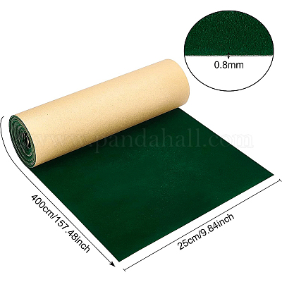 Wifehelper 10 PCS Autocollant Velours Papier Velours Flocage Doublure Multi-Usage Papier Tissu Souple pour Tiroir À Bijoux Art et Artisanat Making