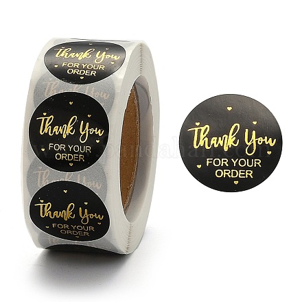 1 Inch Thank You Stickers DIY-P005-D01-1