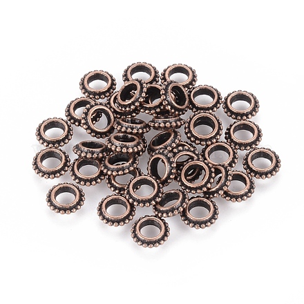 Tibetan Style Alloy Spacer Beads X-RLF11067Y-NF-1
