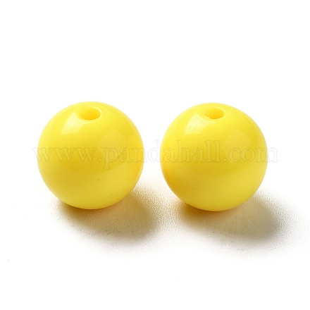 Perles acryliques opaques OACR-L013-020-1