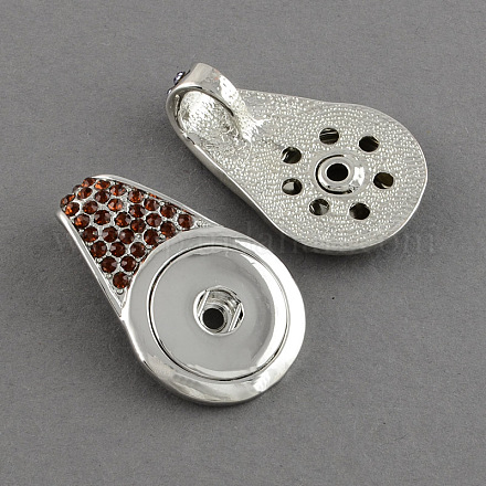 Pendentifs de boutons pour création de bijoux de bouton X-ALRI-R033-50A-1