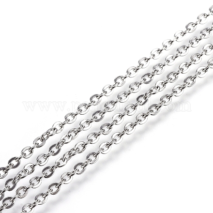 304 Stainless Steel Cable Chains CHS-F003-09P-D-1