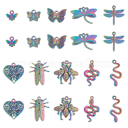 Hobbiesay ensembles de pendentifs en alliage sur le thème des animaux FIND-HY0001-46-1
