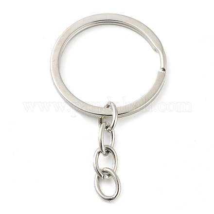 Geteilte Schlüsselanhänger aus Eisen mit Kette FIND-B028-20P-1