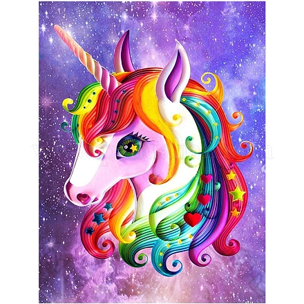 Unicorn Universe Pattern Diamond Painting Kits for Adults Kids PW-WG47070-01-1