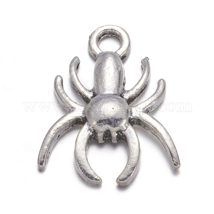Halloween Jewelry Tibetan Silver Pendants TIBEP-A101973-AS-LF-1