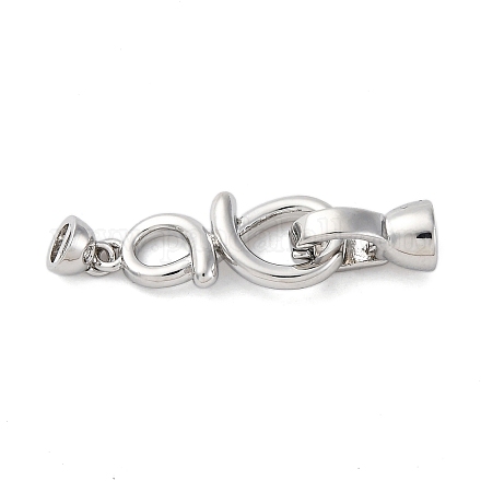 Латунь раз по сравнению с застежками KK-U059-23P-1
