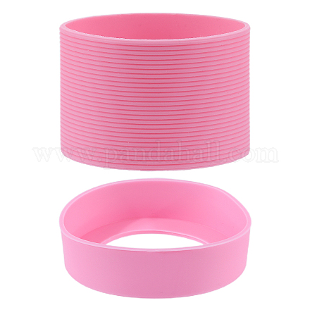 Silicone Cold Beer Cup Sleeve SIL-WH0014-24A-1