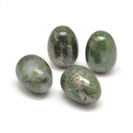 Natural Pyrite Egg Stone G-I126-10A-1