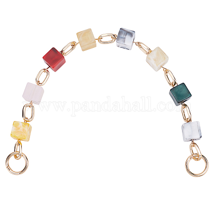 WADORN Colorful Acrylic Purse Chain Strap FIND-WH0092-28A-1