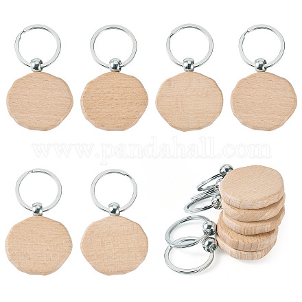 Schlüsselanhänger aus Holz&nbsp;KEYC-TAC0010-002B-1
