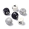 Silicone Beads, Cube with Letter, Mixed Color, 12x12x12mm, Hole: 2mm