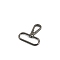 Alloy Swivel Clasps, Oval, Gunmetal, 50mm