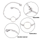 Unicraftale creazione di braccialetti in acciaio inossidabile 12pz 3 stile 304 MAK-UN0001-36-4