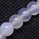 Natural Agate Round Beads Strands G-L086-4mm-30-2