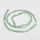 Natural Green Agate Bead Strands G-K153-A01-2