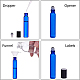 Bouteille de parfum vide d'huile essentielle de verre CON-BC0004-38-3