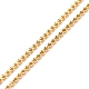 女の子の女性のためのハートラリアットネックレス  ステンレス鋼のベネチアンチェーン/ベネチアンチェーンネックレス304個  ゴールドカラー  23.62インチ（60cm） NJEW-JN03710-5
