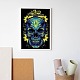 DIY Halloween Skull Theme Diamond Painting Kit DIY-H159-01H-1