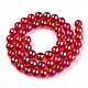 Electroplate Transparent Glass Beads Strands GLAA-T032-T8mm-AB09-3