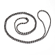 Fabricación de collares de cadena de bola de 304 acero inoxidable MAK-I008-03B-A02-2