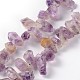 Natural Amethyst Nuggets Beads Strands G-L346-02-1