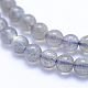 Natural Labradorite Beads Strands G-P342-09A-5mm-A++-3